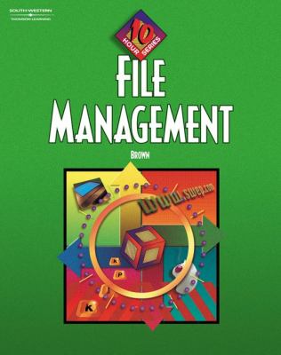 File Management   2002 9780538432757 Front Cover
