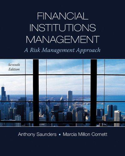 Financial Institutions Management A Risk Management Approach 7th 2011 9780073530758 Front Cover