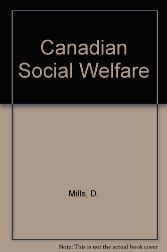 Canadian Social Welfare:  3rd 1995 9780205175758 Front Cover