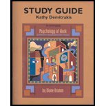 Psychology at Work Study Guide   2001 (Student Manual, Study Guide, etc.) 9781572599758 Front Cover