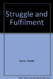 Struggle and Fulfillment   1980 9780002157759 Front Cover