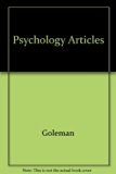Psychology Articles  N/A 9780060423759 Front Cover