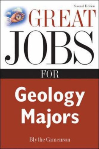 Great Jobs for Geology Majors  2nd 2007 (Revised) 9780071467759 Front Cover