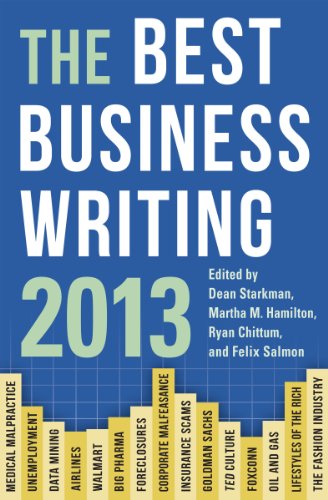 Best Business Writing 2013   2013 9780231160759 Front Cover