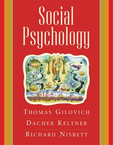 Social Psychology   2005 9780393978759 Front Cover