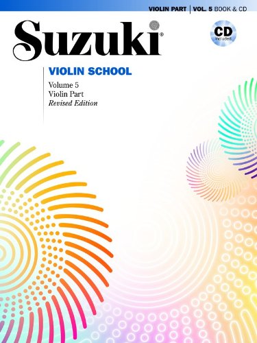 Suzuki Violin School, Vol 5 Violin Part, Book and CD  2009 (Revised) 9780739060759 Front Cover