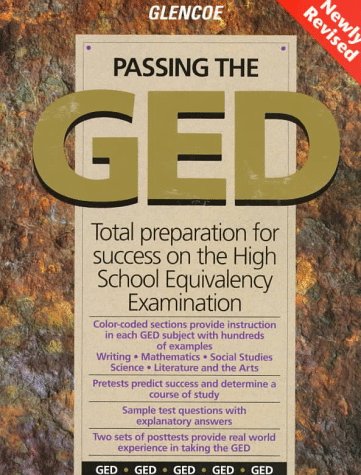 Passing the GED   1998 (Revised) 9780028030760 Front Cover