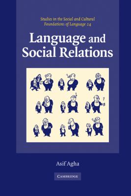 Language and Social Relations   2006 9780521571760 Front Cover