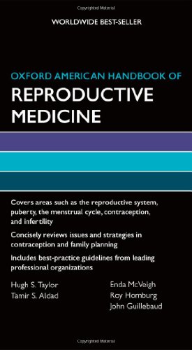 Oxford American Handbook of Reproductive Medicine   2012 9780199735761 Front Cover