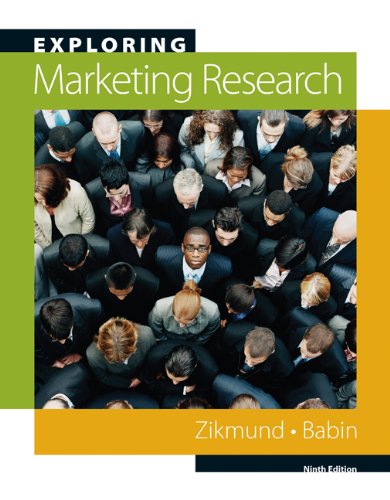 Exploring Marketing Research  10th 2010 9780324593761 Front Cover