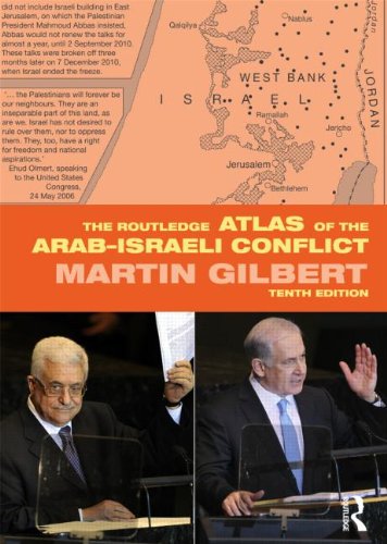 Routledge Atlas of the Arab-Israeli Conflict  10th 2012 (Revised) 9780415699761 Front Cover