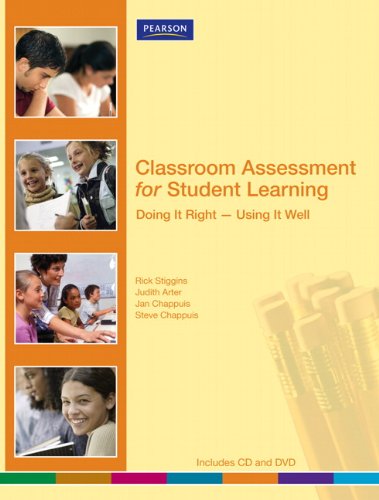Classroom Assessment for Student Learning Doing It Right-Using It Well  2006 9780132548762 Front Cover