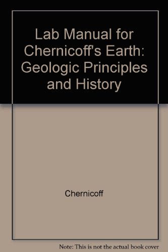 Earth Geologic Principles and History  2002 (Lab Manual) 9780618022762 Front Cover