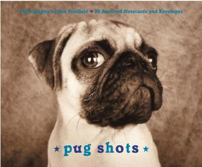Pug Shots Deluxe Notecards N/A 9780811829762 Front Cover