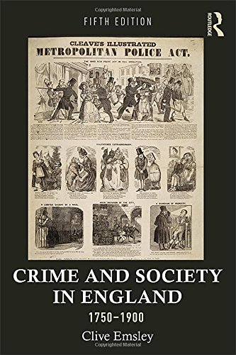 Crime and Society in England, 1750-1900  5th 2018 9781138941762 Front Cover