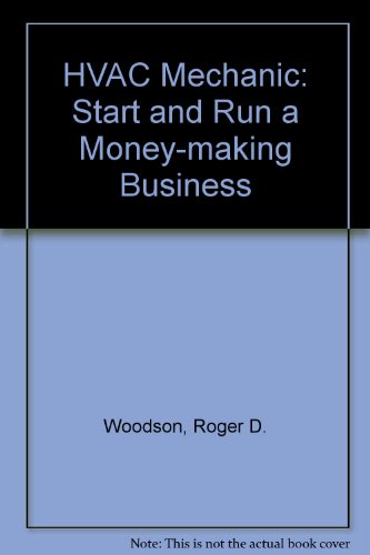 HVAC Technician Start and Run a Money-Making Business  1994 9780070717763 Front Cover