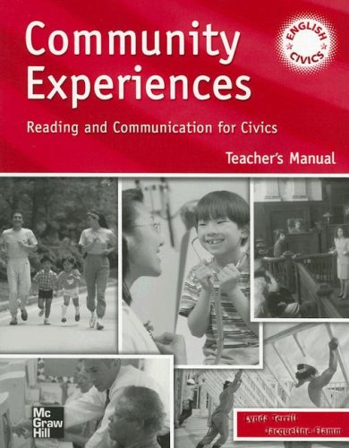 Community Experiences : Reading and Communication for Civics  2004 9780072870763 Front Cover