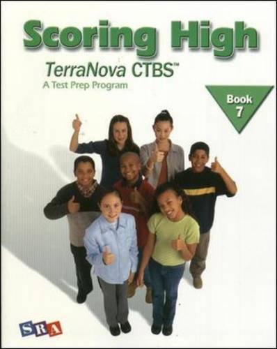 Scoring High on the TerraNova CTBS, Student Edition, Grade 7   2003 9780075840763 Front Cover
