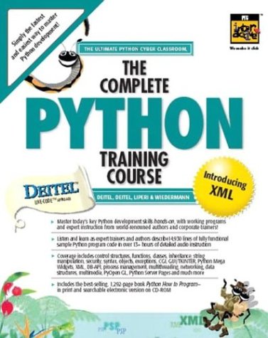 Complete Python Training Course   2003 (Student Manual, Study Guide, etc.) 9780130673763 Front Cover