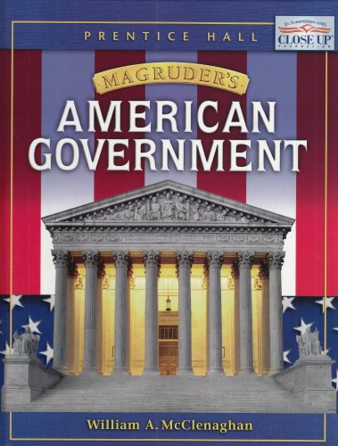 Magruder's American Government   2004 (Student Manual, Study Guide, etc.) 9780131816763 Front Cover
