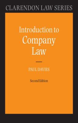 Introduction to Company Law  2nd 2010 9780199207763 Front Cover