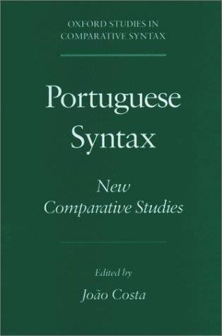 Portuguese Syntax New Comparative Studies  2000 9780195125764 Front Cover