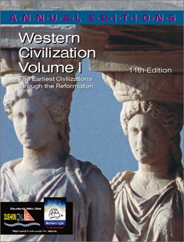 Western Civilization 11th 2001 (Annual) 9780072425765 Front Cover