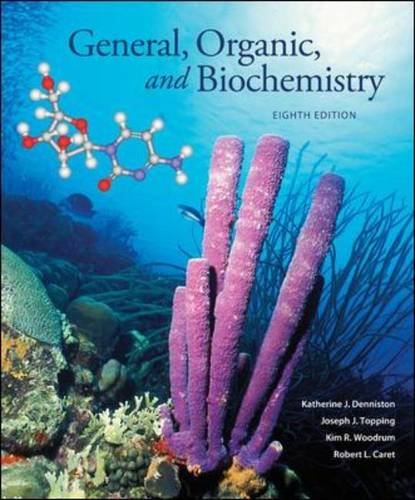 General, Organic and Biochemistry  8th 2014 9780073402765 Front Cover