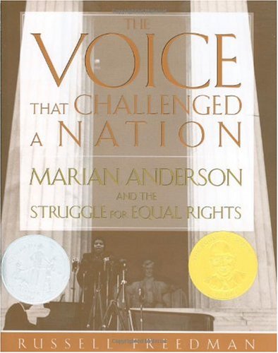 Voice That Challenged a Nation A Newbery Honor Award Winner  2004 (Teachers Edition, Instructors Manual, etc.) 9780618159765 Front Cover