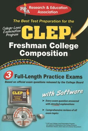 CLEP Freshman College Composition  N/A 9780738600765 Front Cover
