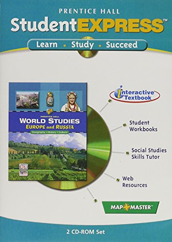 World Studies: Europe and Russia StudentEXPRESS with Interactive Textbook  2005 9780131282766 Front Cover