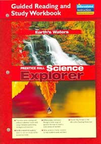 Science Explorer - Earth's Waters   2005 (Workbook) 9780131901766 Front Cover