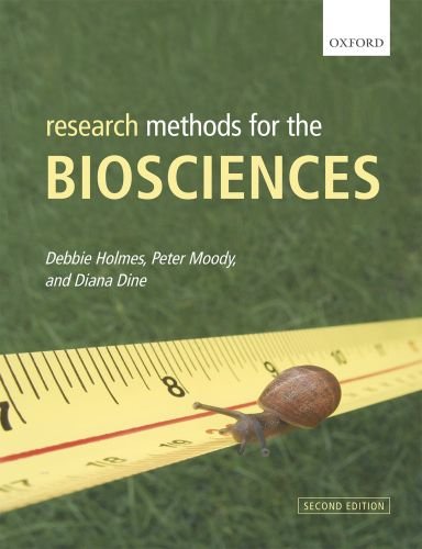 Research Methods for the Biosciences  2nd 2010 9780199545766 Front Cover