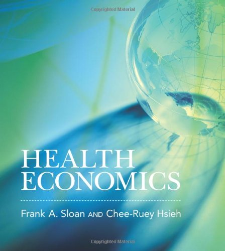 Health Economics   2012 9780262016766 Front Cover