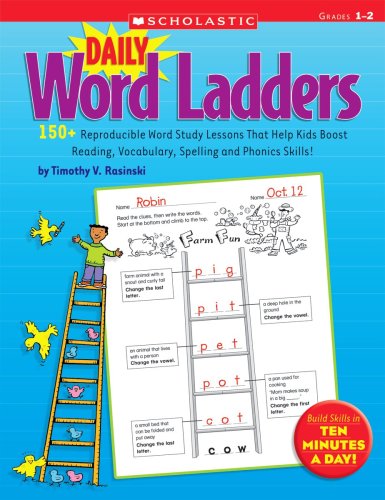 Daily Word Ladders: Grades 1-2   2008 9780545074766 Front Cover