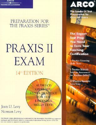 Praxis II Exam Preparation for the Praxis Series 14th 2001 9780768907766 Front Cover