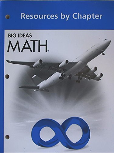 Big Ideas Math Blue Resources by Chapter  2014 9781608404766 Front Cover