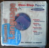 Elements of Language One-Stop Lesson Planner N/A 9780030573767 Front Cover