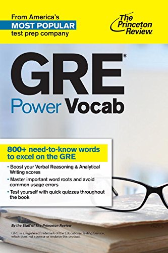 GRE Power Vocab   2015 9781101881767 Front Cover
