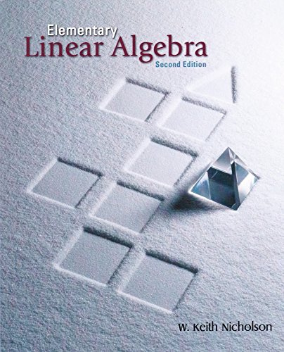 Elementary Linear Algebra  2nd 2004 9780073018768 Front Cover