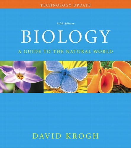 Biology A Guide to the Natural World, Technology Update 5th 2014 9780321946768 Front Cover