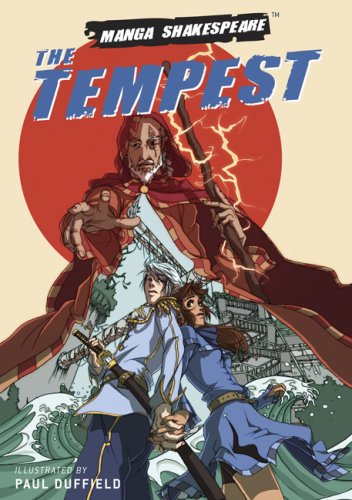 Manga Shakespeare The Tempest  2008 9780810994768 Front Cover