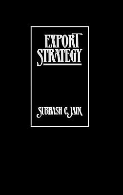 Export Strategy   1989 9780899302768 Front Cover