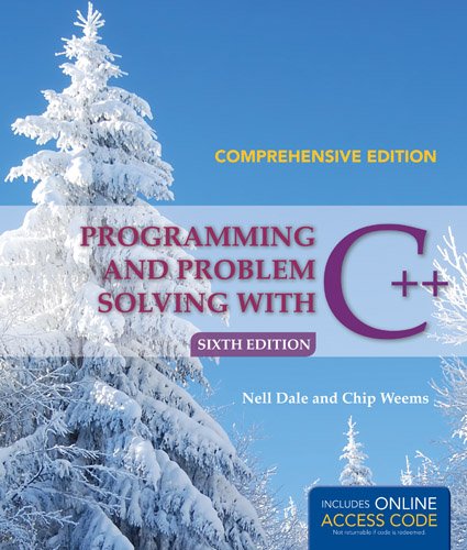 Programming and Problem Solving with C++: Comprehensive  6th 2014 (Revised) 9781284028768 Front Cover