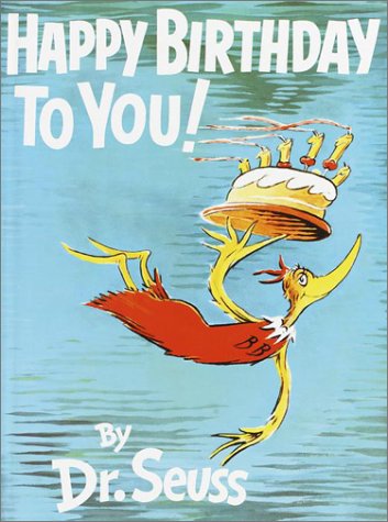 Happy Birthday to You!   1987 9780394800769 Front Cover