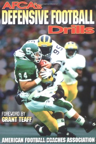 AFCA's Defensive Football Drills   1996 9780880114769 Front Cover