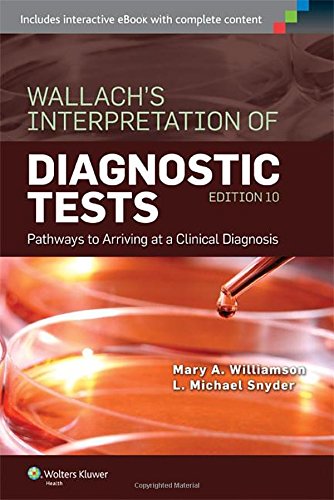 Wallach's Interpretation of Diagnostic Tests Pathways to Arriving at a Clinical Diagnosis 10th 2015 (Revised) 9781451191769 Front Cover