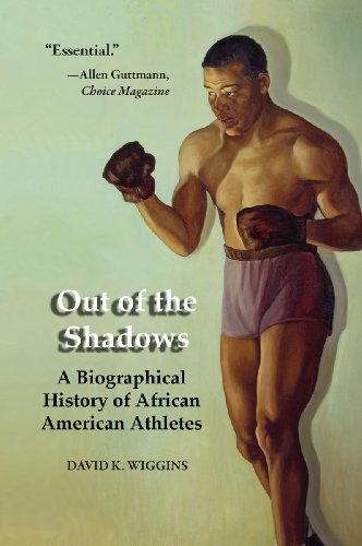 Out of the Shadows A Biographical History of African American Athletes  2008 9781557288769 Front Cover