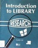 Introduction to Library Research 2nd 9780070379770 Front Cover