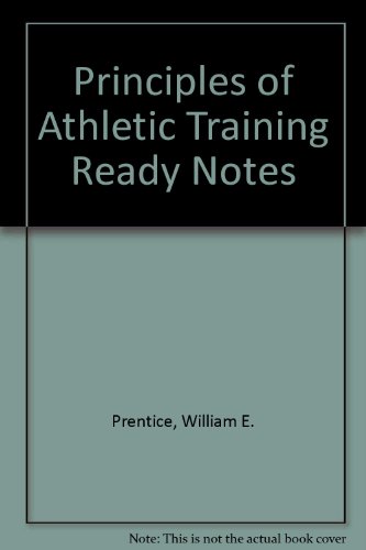 Ready Notes to Accompany Arnheim's Principles of Athletic Training 11th 2003 9780072461770 Front Cover